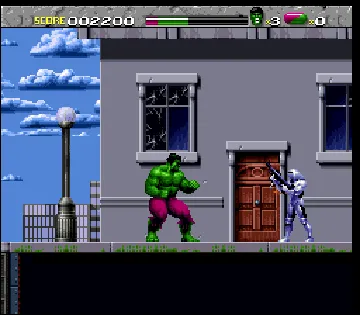 Incredible Hulk, The (USA) screen shot game playing